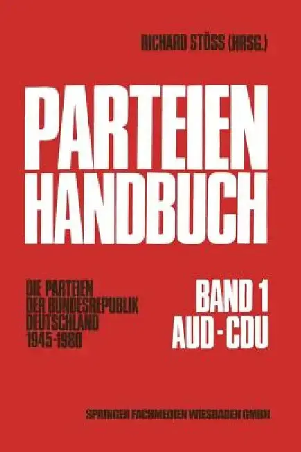 Cover of Parteien-Handbuch