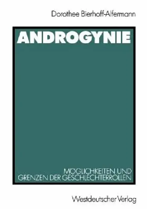 Cover of Androgynie