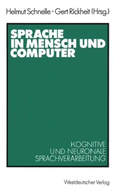 Cover of Sprache in Mensch Und Computer