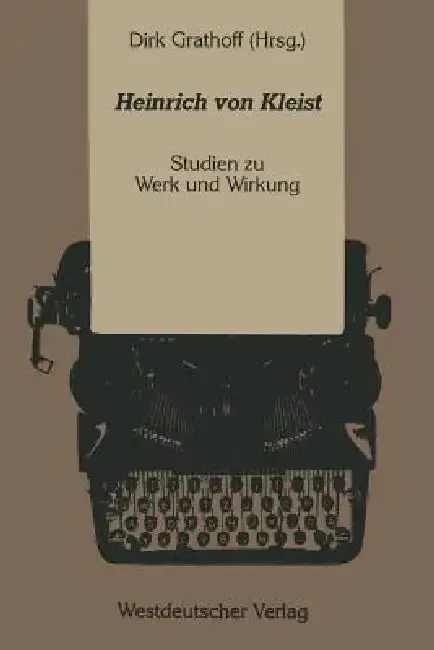 Cover of Heinrich Von Kleist