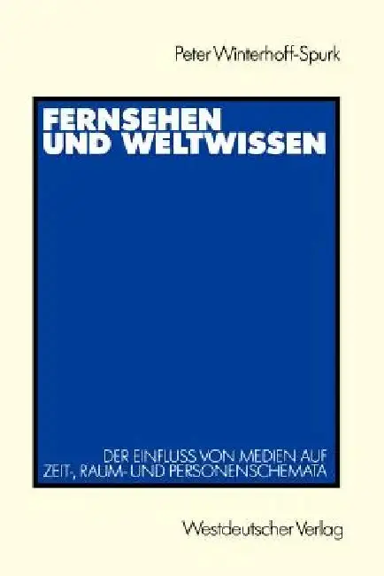 Cover of Fernsehen Und Weltwissen