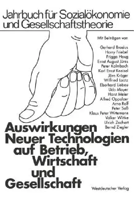 Cover of Auswirkungen Neuer Technologien Auf Betrieb, Wirtschaft Und Gesellschaft