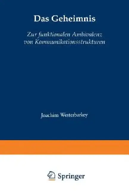 Cover of Das Geheimnis