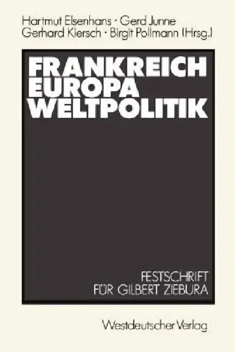 Cover of Frankreich -- Europa -- Weltpolitik