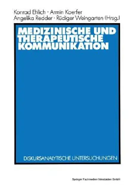 Cover of Medizinische Und Therapeutische Kommunikation