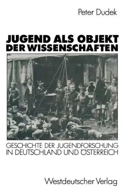Cover of Jugend ALS Objekt Der Wissenschaften