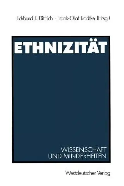 Cover of Ethnizität