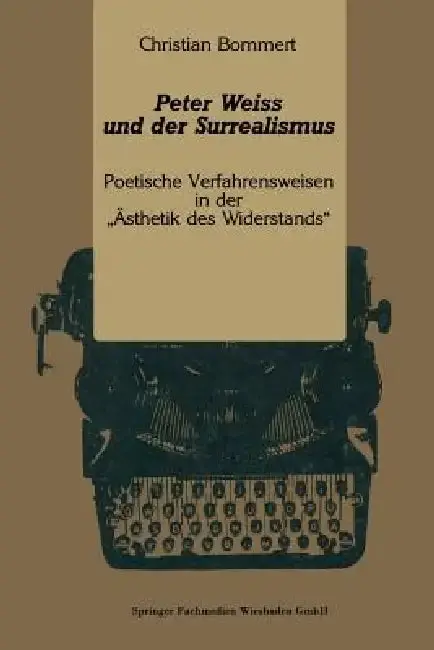Cover of Peter Weiss Und Der Surrealismus