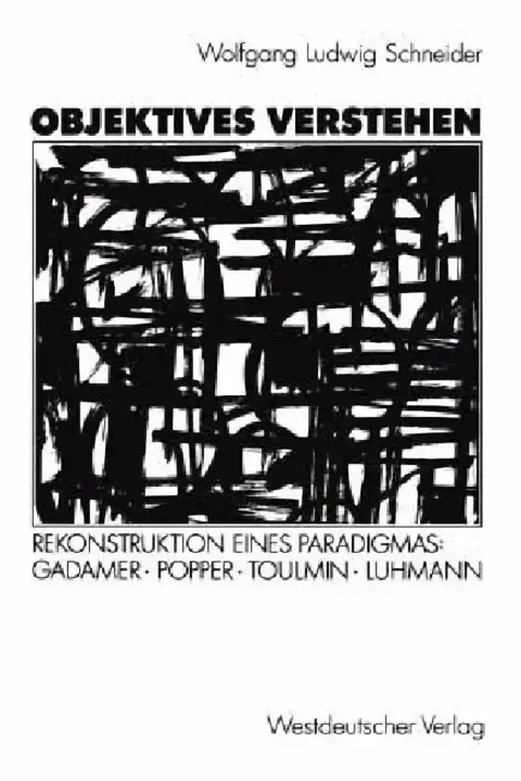 Cover of Objektives Verstehen