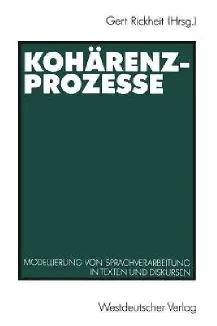 Cover of Kohärenzprozesse
