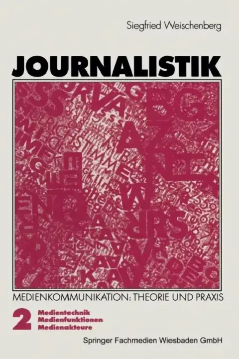 Cover of Journalistik