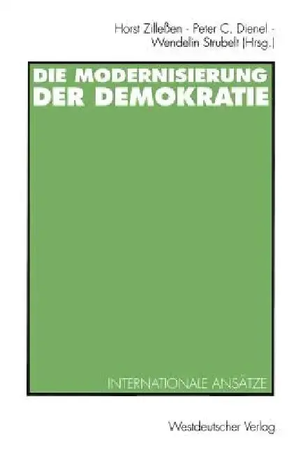 Cover of Die Modernisierung Der Demokratie