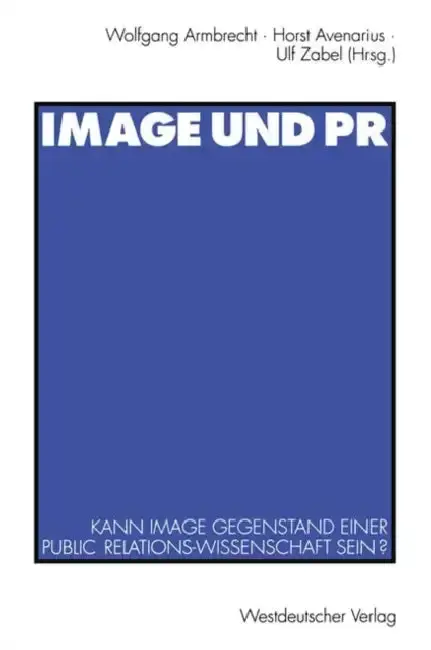Cover of Image Und PR