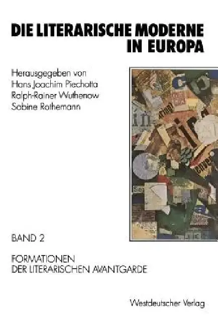 Cover of Die Literarische Moderne in Europa