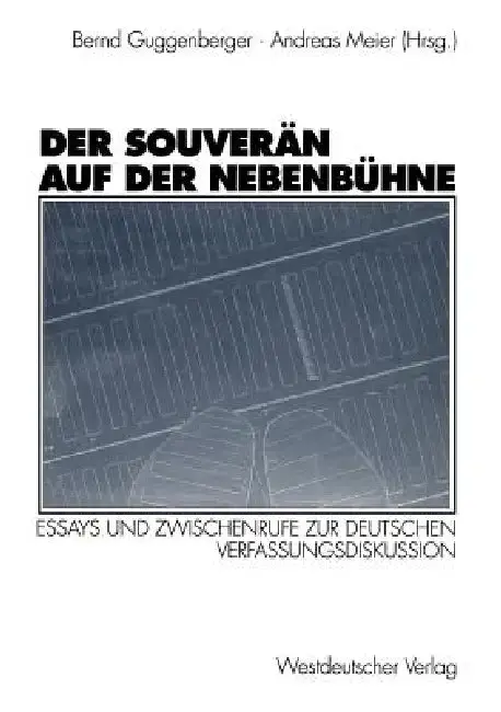 Cover of Der Souverän Auf Der Nebenbühne