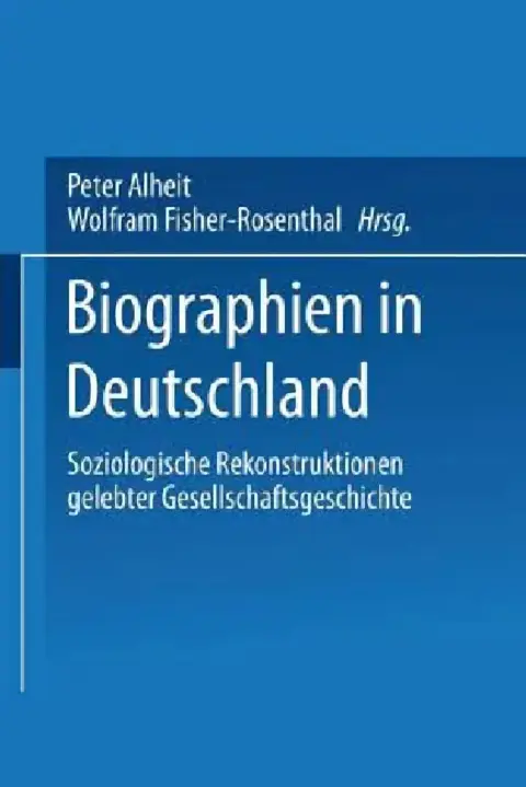 Cover of Biographien in Deutschland