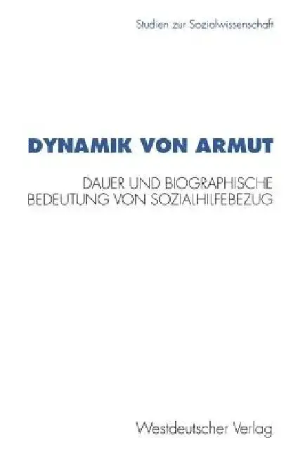 Cover of Dynamik Von Armut