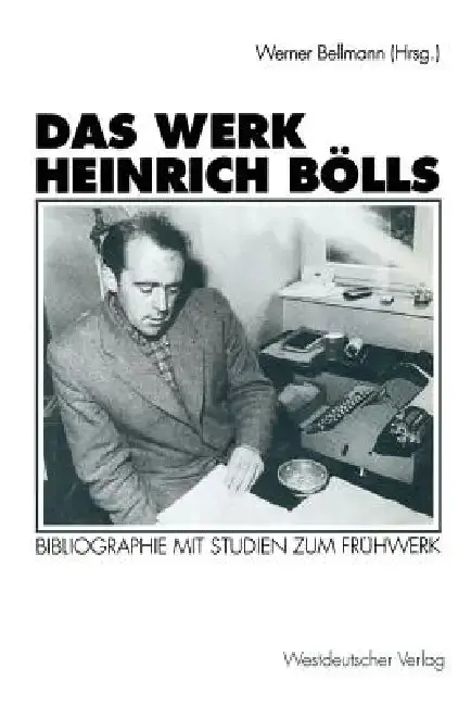 Cover of Das Werk Heinrich Bölls