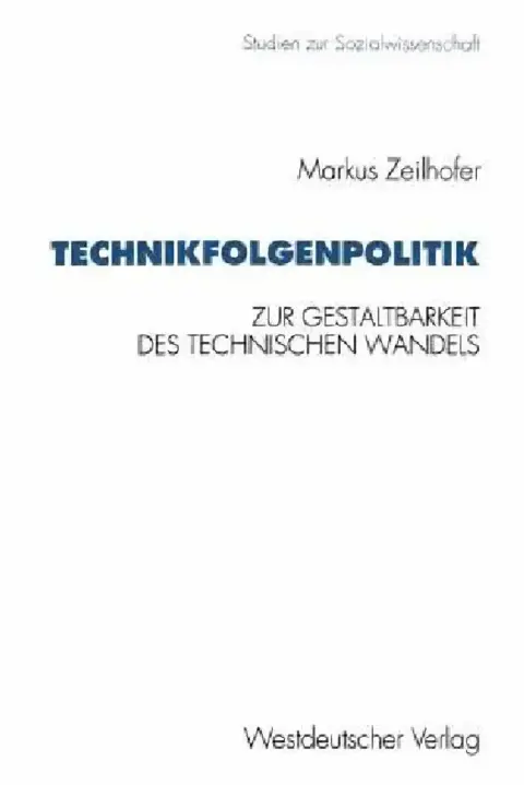 Cover of Technikfolgenpolitik