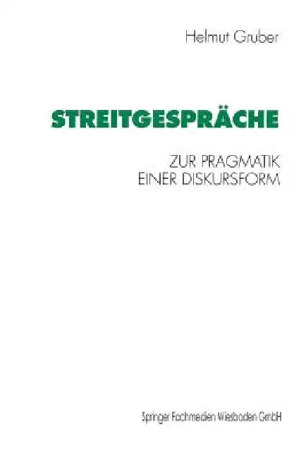 Cover of Streitgespräche