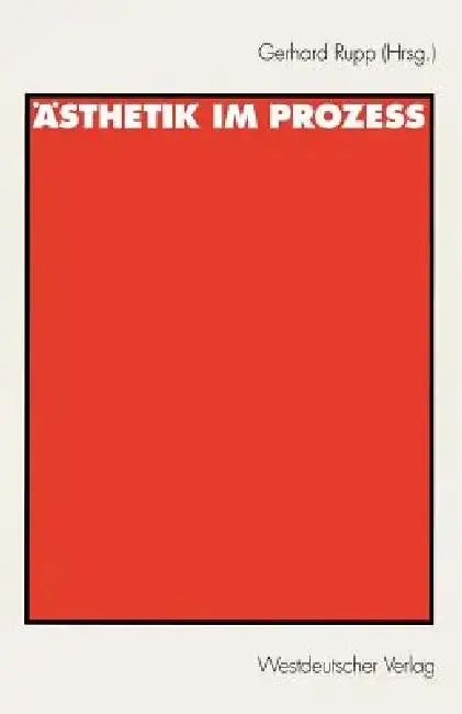 Cover of Ästhetik Im Prozeß