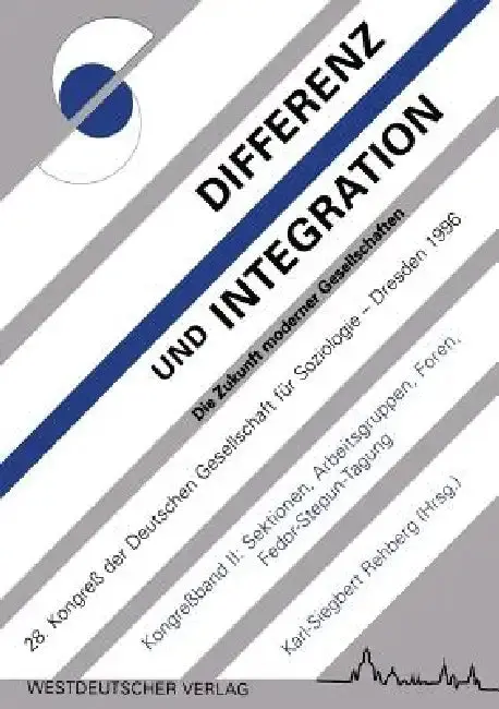 Cover of Differenz Und Integration