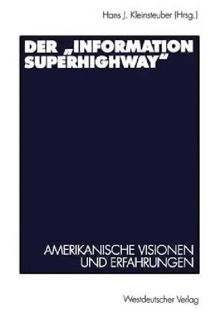 Cover of Der "Information Superhighway"