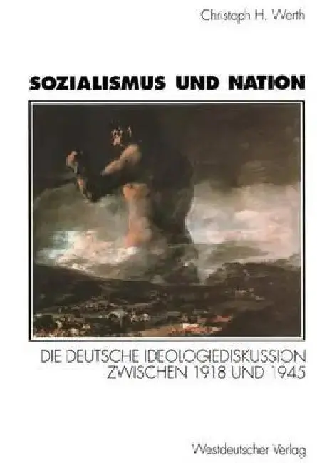 Cover of Sozialismus Und Nation