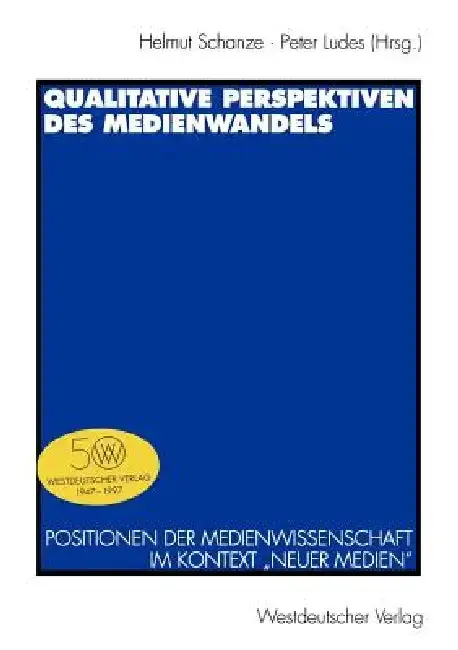 Cover of Qualitative Perspektiven Des Medienwandels
