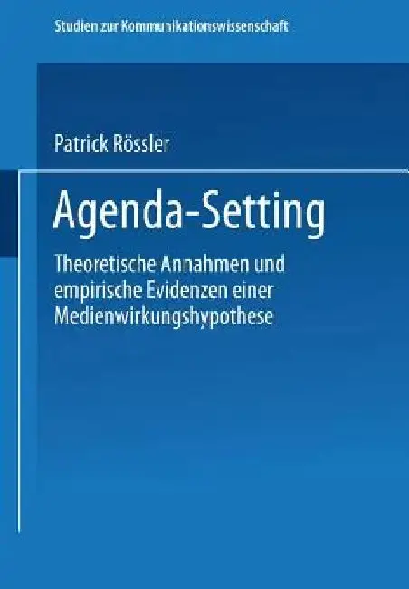 Cover of Agenda-Setting
