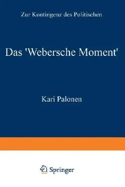 Cover of Das 'Webersche Moment'