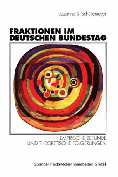 Cover of Fraktionen Im Deutschen Bundestag 1949 - 1997