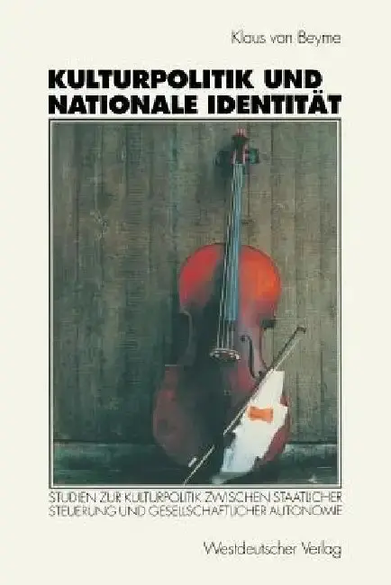 Cover of Kulturpolitik Und Nationale Identität
