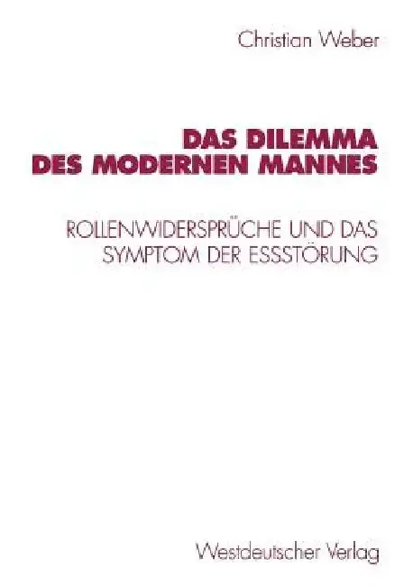 Cover of Das Dilemma Des Modernen Mannes