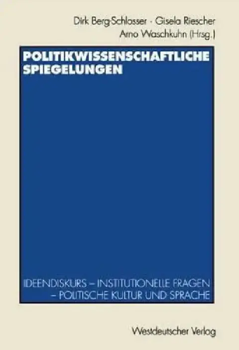 Cover of Politikwissenschaftliche Spiegelungen