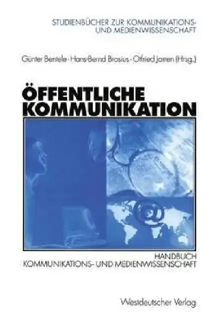 Cover of Öffentliche Kommunikation