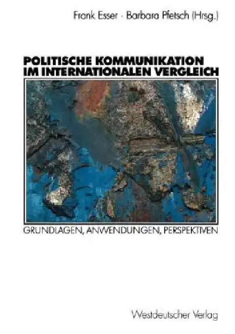 Cover of Politische Kommunikation Im Internationalen Vergleich