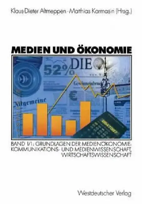 Cover of Medien Und Ökonomie