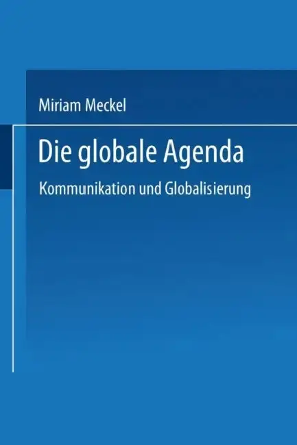 Cover of Die Globale Agenda