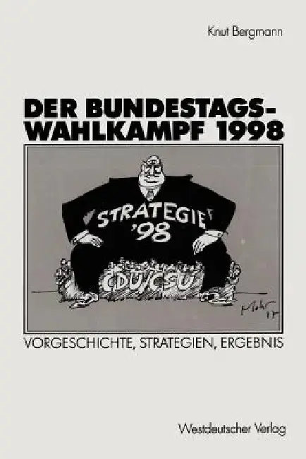 Cover of Der Bundestagswahlkampf 1998