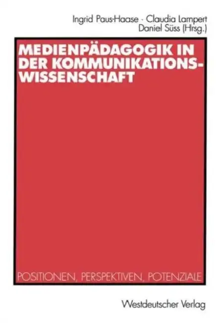 Cover of Medienpädagogik in Der Kommunikationswissenschaft