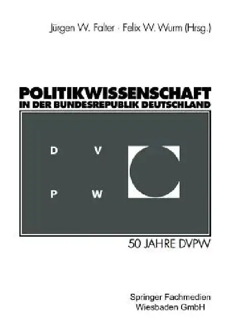 Cover of Politikwissenschaft in Der Bundesrepublik Deutschland
