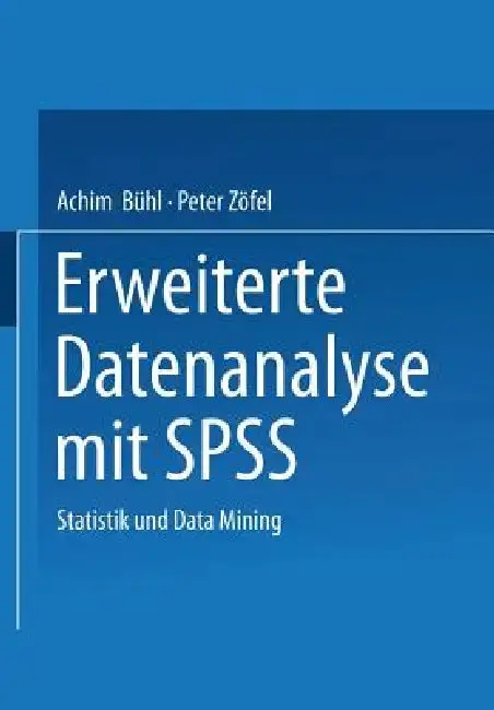 Cover of Erweiterte Datenanalyse Mit SPSS