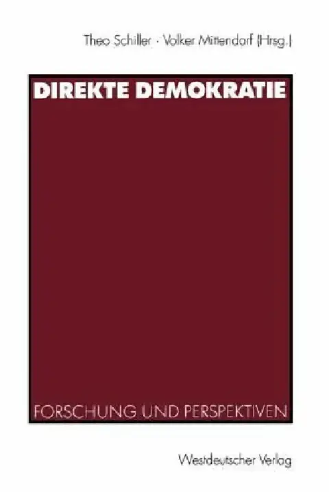 Cover of Direkte Demokratie
