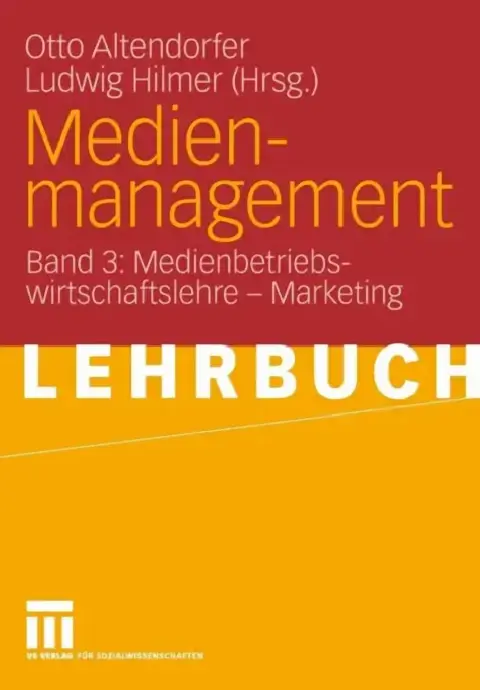 Cover of Medienmanagement