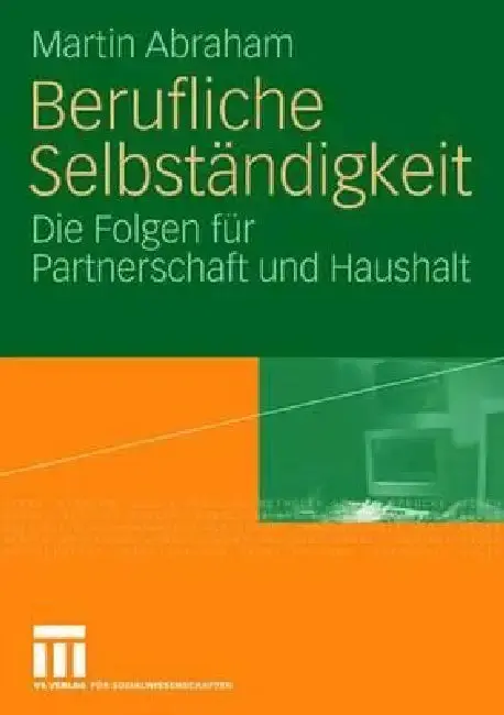Cover of Berufliche Selbständigkeit