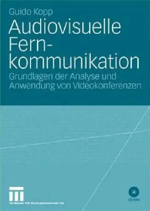 Cover of Audiovisuelle Fernkommunikation