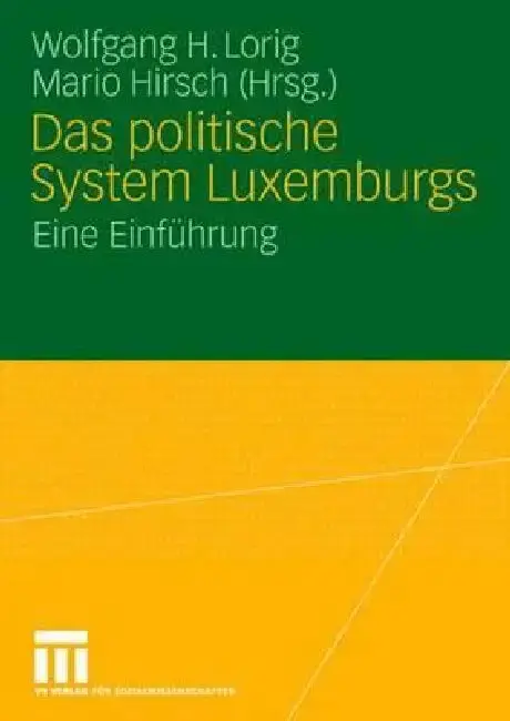 Cover of Das Politische System Luxemburgs