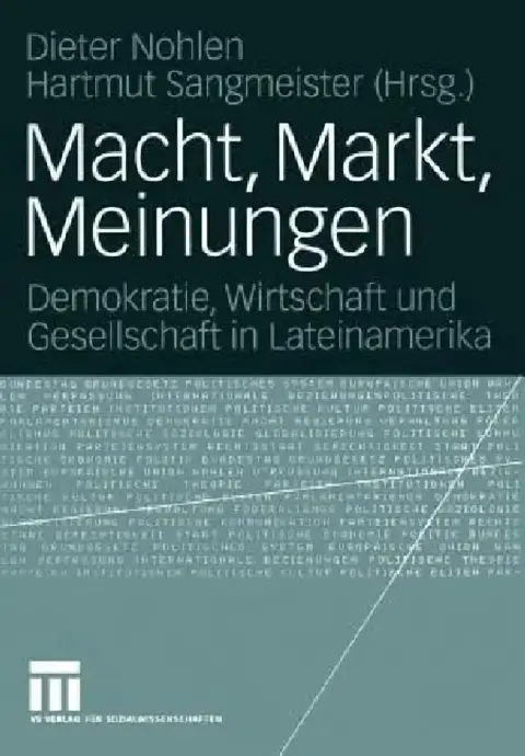 Cover of Macht, Markt, Meinungen