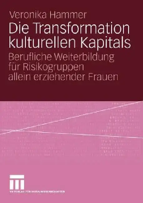 Cover of Die Transformation Kulturellen Kapitals